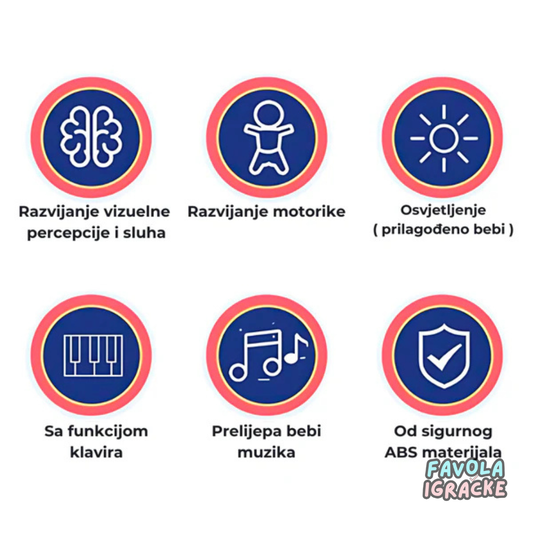 Bebi Podloga Sa Klavirom