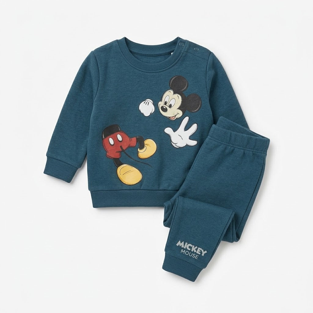 Mickey Mouse – Udobni dječiji komplet za dječake | Plavi
