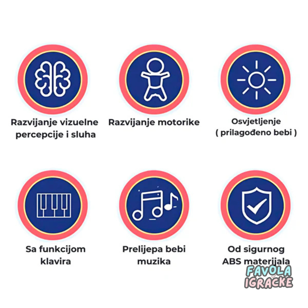 Bebi Podloga Sa Klavirom