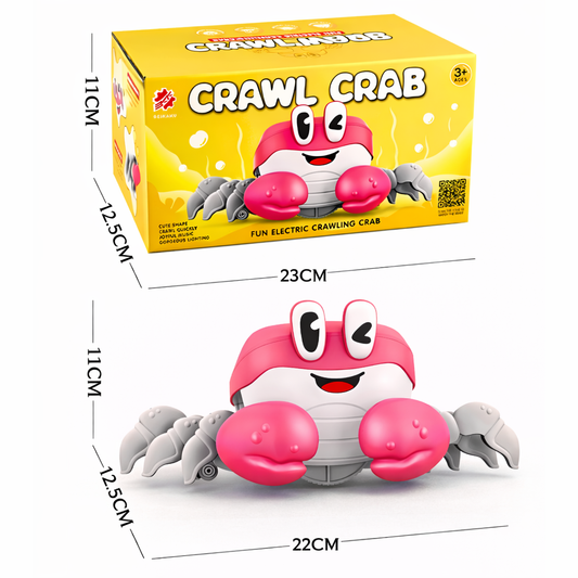 Vesela Hodajuća Kraba Sa Muzikom I Svjetlima