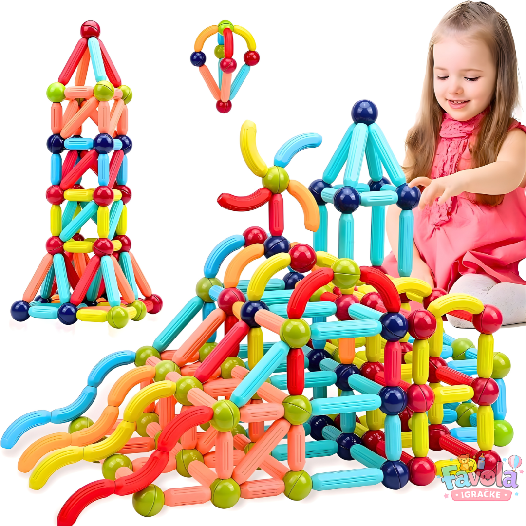 Super Edukativni Magnetni Štapići